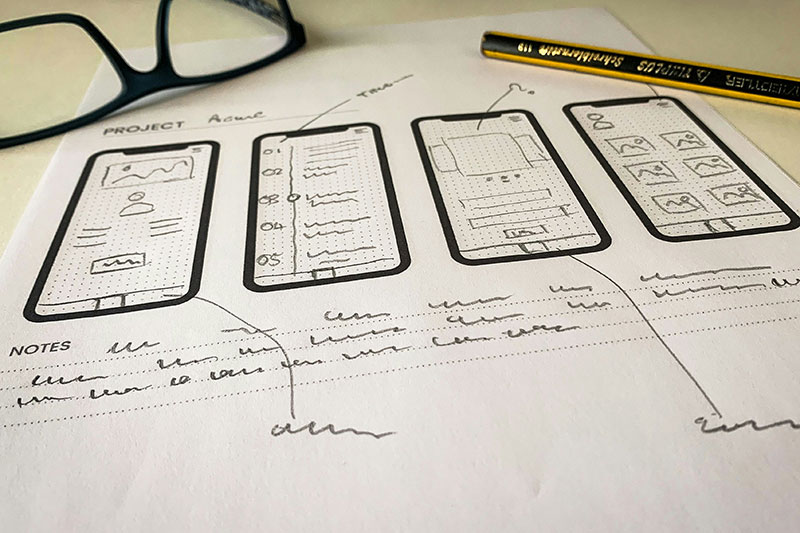 Mobile app example